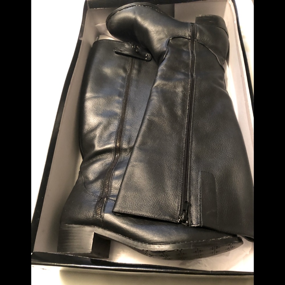 Tall Audrey Flat Wide Calf Boot
